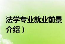 法學(xué)專業(yè)就業(yè)前景（關(guān)于法學(xué)專業(yè)就業(yè)前景的介紹）