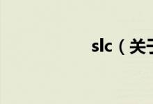 slc（關于slc的介紹）