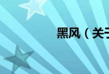 黑風（關于黑風的介紹）