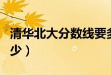 清華北大分?jǐn)?shù)線要多少分（各省名額分配是多少）