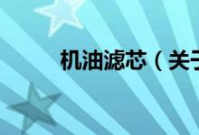 機油濾芯（關(guān)于機油濾芯的介紹）