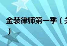 金裝律師第一季（關(guān)于金裝律師第一季的介紹）