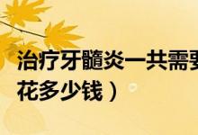 治療牙髓炎一共需要多少錢（治療牙髓炎需要花多少錢）