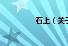 石上（關(guān)于石上的介紹）