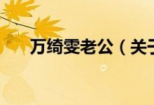 萬(wàn)綺雯老公（關(guān)于萬(wàn)綺雯老公的介紹）