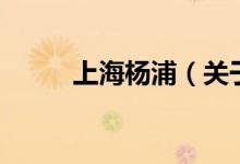 上海楊浦（關于上海楊浦的介紹）