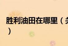 勝利油田在哪里（關(guān)于勝利油田在哪里的介紹）