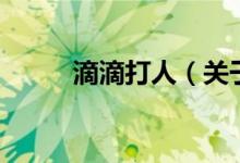 滴滴打人（關(guān)于滴滴打人的介紹）