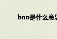 bno是什么意思（bno意思簡述）