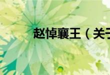 趙悼襄王（關(guān)于趙悼襄王的介紹）