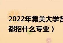 2022年集美大學(xué)各省招生計(jì)劃及招生人數(shù)（都招什么專業(yè)）