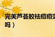 完美蘆薈膠祛痘痘效果（完美蘆薈膠能祛痘痘嗎）