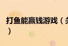 打魚能贏錢游戲（關于打魚能贏錢游戲的介紹）
