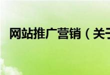 網(wǎng)站推廣營銷（關(guān)于網(wǎng)站推廣營銷的介紹）