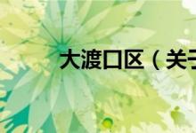 大渡口區(qū)（關(guān)于大渡口區(qū)的介紹）