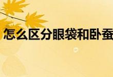 怎么區(qū)分眼袋和臥蠶（臥蠶與眼袋如何區(qū)分）