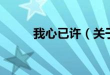 我心已許（關(guān)于我心已許的介紹）