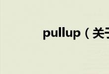 pullup（關(guān)于pullup的介紹）
