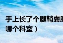 手上長(zhǎng)了個(gè)腱鞘囊腫掛什么科室（腱鞘囊腫掛哪個(gè)科室）