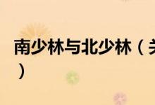 南少林與北少林（關于南少林與北少林的介紹）