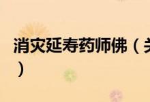 消災(zāi)延壽藥師佛（關(guān)于消災(zāi)延壽藥師佛的介紹）