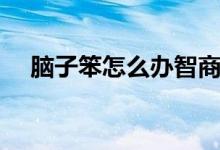 腦子笨怎么辦智商不高（腦子笨怎么辦）