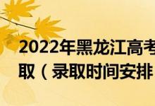 2022年黑龍江高考藝術(shù)類提前批什么時候錄?。ㄤ浫r間安排）
