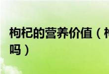 枸杞的營(yíng)養(yǎng)價(jià)值（枸杞的這些營(yíng)養(yǎng)價(jià)你都知道嗎）