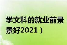 學文科的就業(yè)前景（文科生學什么專業(yè)就業(yè)前景好2021）