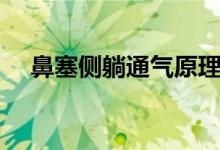 鼻塞側躺通氣原理（鼻塞的原理是什么）