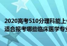 2020高考510分理科能上什么大學(xué)（2022年高考510分左右適合報(bào)考哪些臨床醫(yī)學(xué)專業(yè)大學(xué)）