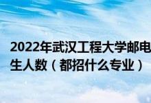 2022年武漢工程大學(xué)郵電與信息工程學(xué)院各省招生計(jì)劃及招生人數(shù)（都招什么專業(yè)）