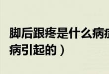 腳后跟疼是什么病癥引起的（腳后跟疼是什么病引起的）