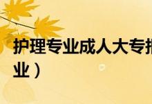 護(hù)理專業(yè)成人大專報名（高考大專十大熱門專業(yè)）