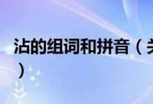 沾的組詞和拼音（關(guān)于沾的組詞和拼音的介紹）