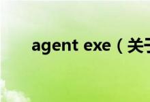 agent exe（關(guān)于agent exe的介紹）