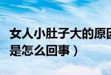 女人小肚子大的原因怎么解決（女人小肚子大是怎么回事）
