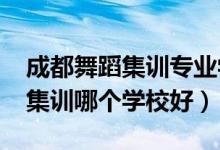 成都舞蹈集訓(xùn)專(zhuān)業(yè)學(xué)校（2021成都舞蹈藝考集訓(xùn)哪個(gè)學(xué)校好）