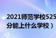 2021師范學(xué)校525分（2022機器人工程520分能上什么學(xué)校）