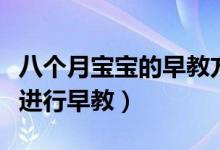 八個(gè)月寶寶的早教方法（如何對(duì)八個(gè)月的寶寶進(jìn)行早教）
