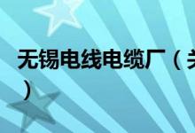無錫電線電纜廠（關(guān)于無錫電線電纜廠的介紹）