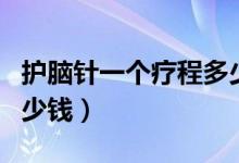 護(hù)腦針一個(gè)療程多少錢(qián)（腦營(yíng)養(yǎng)針一個(gè)療程多少錢(qián)）