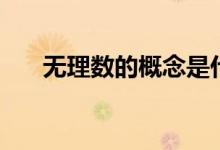 無理數(shù)的概念是什么（無理數(shù)的概念）