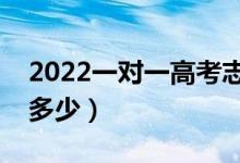 2022一對(duì)一高考志愿填報(bào)咨詢費(fèi)用（大概花多少）