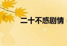 二十不惑劇情（該劇講述了什么）