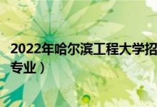 2022年哈爾濱工程大學(xué)招生計(jì)劃及招生人數(shù)（各省都招什么專(zhuān)業(yè)）