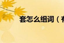 套怎么組詞(有關(guān)套的組詞介紹)