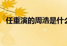 任重演的周浩是什么電視?。阌锌催^嗎）