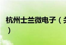 杭州士蘭微電子（關(guān)于杭州士蘭微電子的介紹）