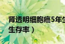 腎透明細(xì)胞癌5年生存率（腎透明細(xì)胞癌5年生存率）